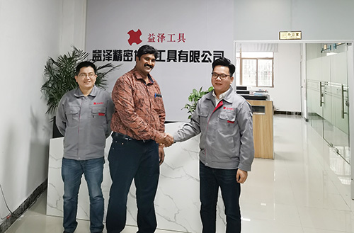 熱烈歡迎印度客戶到我廠考察洽談業務！！！